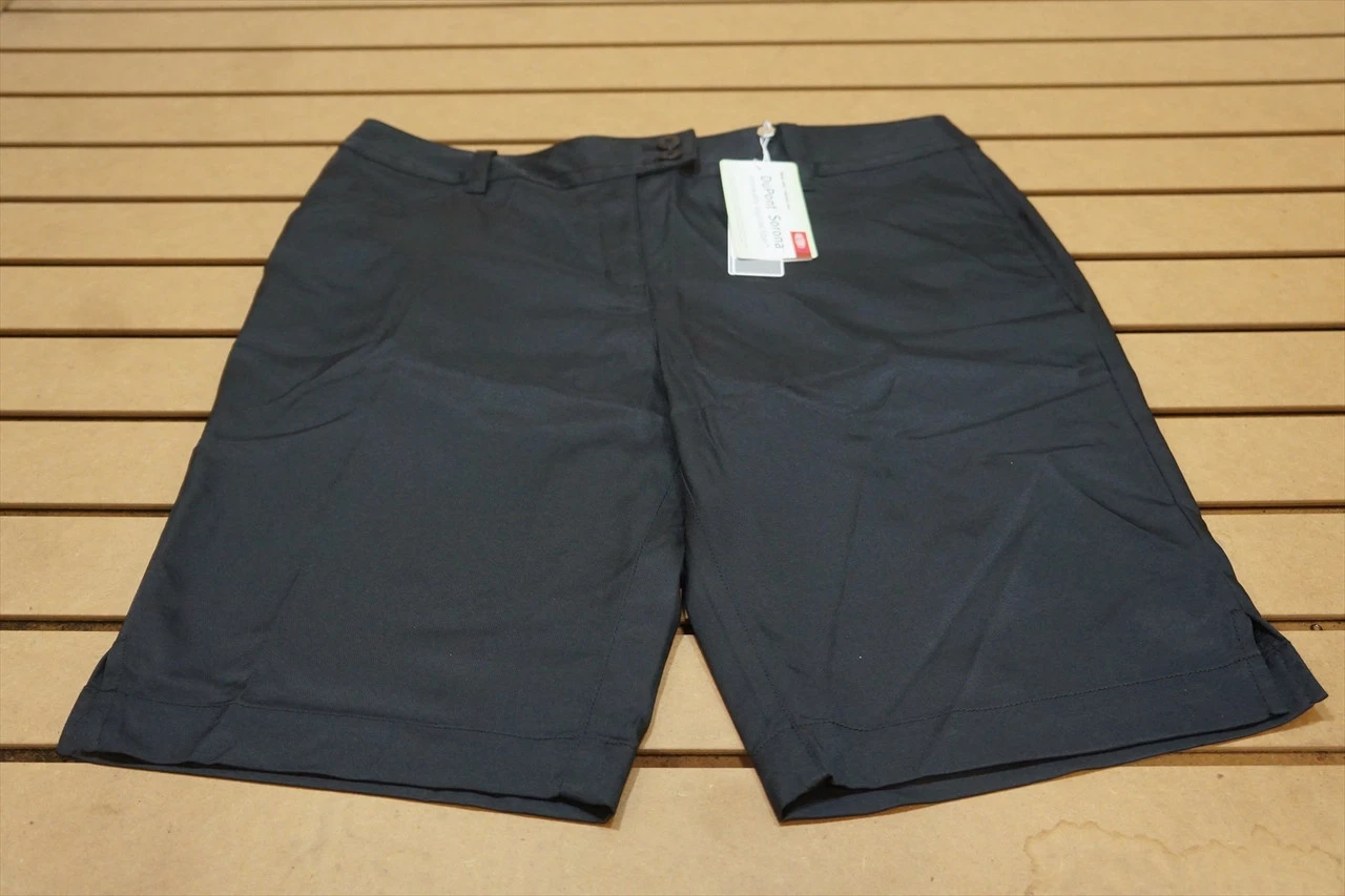 NEW Callaway Golf Performance Shorts Womens Size 4 Black 9c