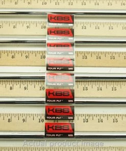 Uncut KBS FLT 125 S+ Stiff+ 3-PW Iron Shaft Set .355 37.5"-40.5" 727593