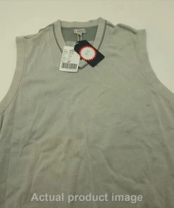 NEW Ashworth Golf Outerwear Pullover Mens Medium Grey Golf Outerwear' 201E