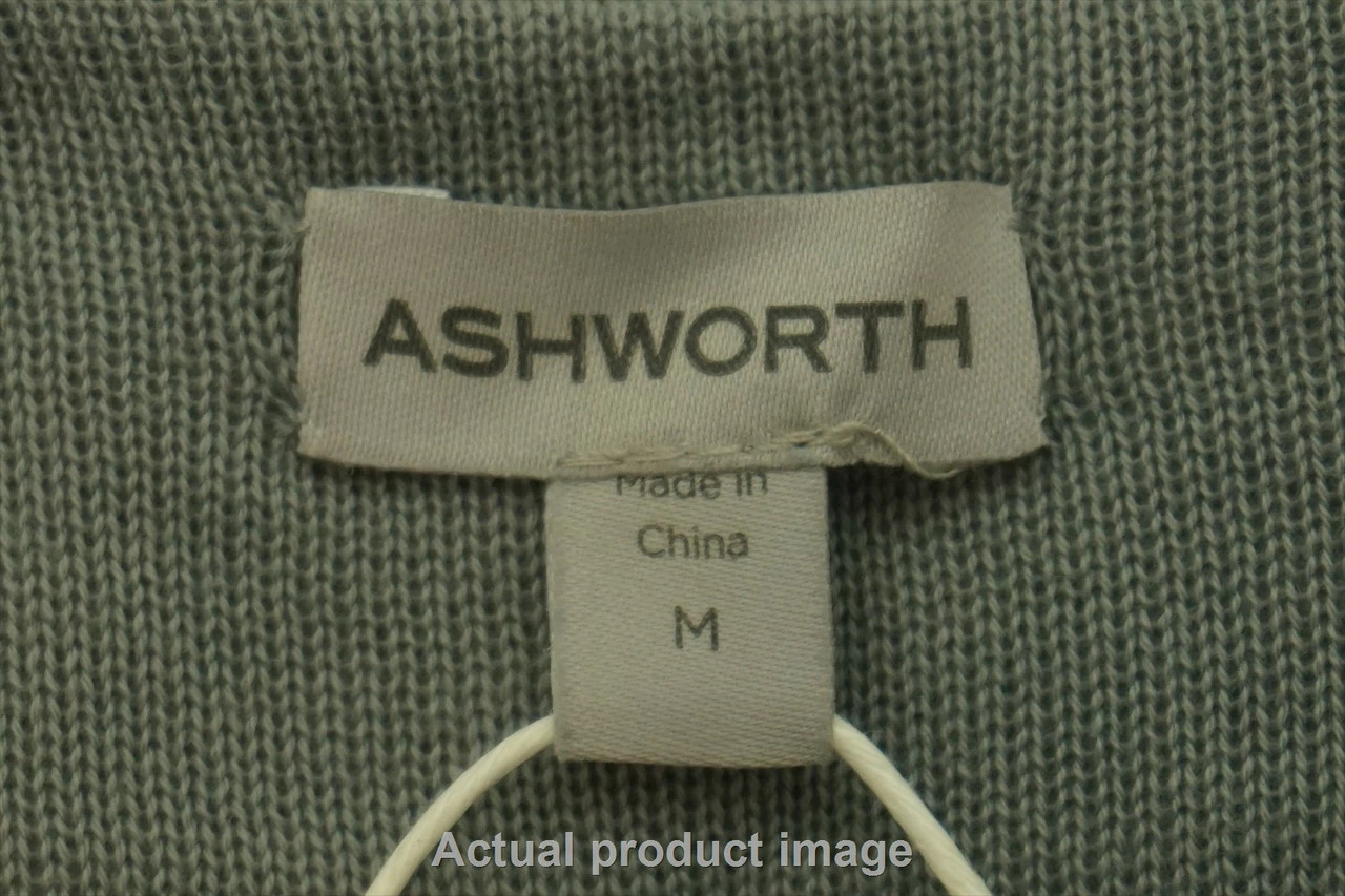 NEW Ashworth Golf Outerwear Pullover Mens Medium Grey Golf Outerwear' 201E - Image 4