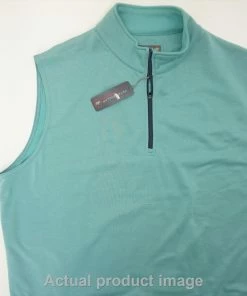NEW Peter Millar Glacier Meade Fleece Vest Mens Size Large GLACIER 237a 00749578