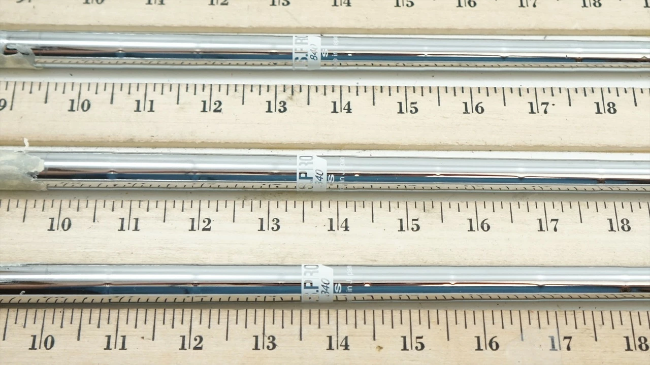 Nippon Ns Pro 840 S 8Pc 84g Stiff Iron Shaft Pulls .370 34.25"-37" 777335 - Image 2