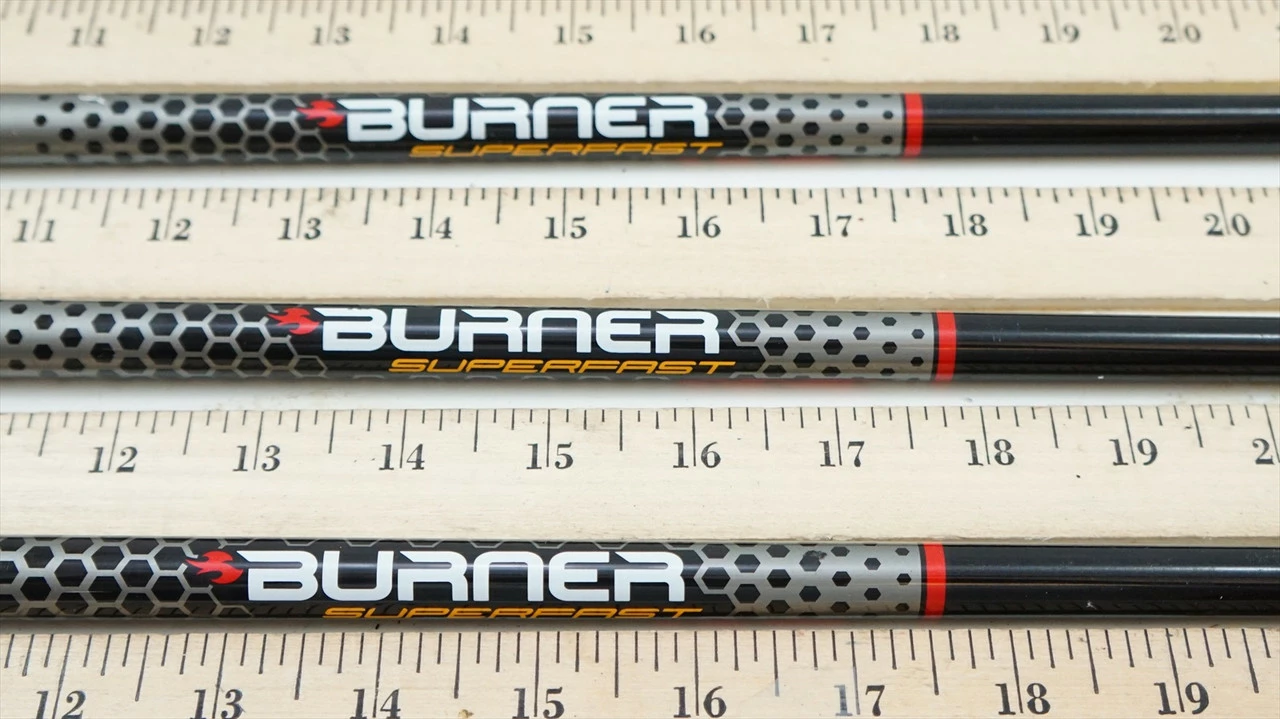 TAYLORMADE REAX 5PC SUPERFAST 60G REGULAR IRON SHAFT SET .370 34.5"-36" 798517 - Image 2