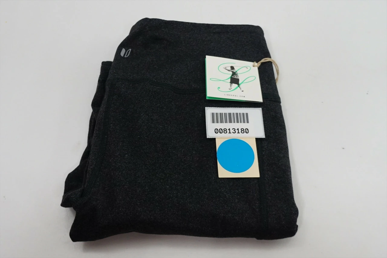 New Linksoul Golf Leggings Pants Womens Size Small Black 492-D 00813180 - Image 5