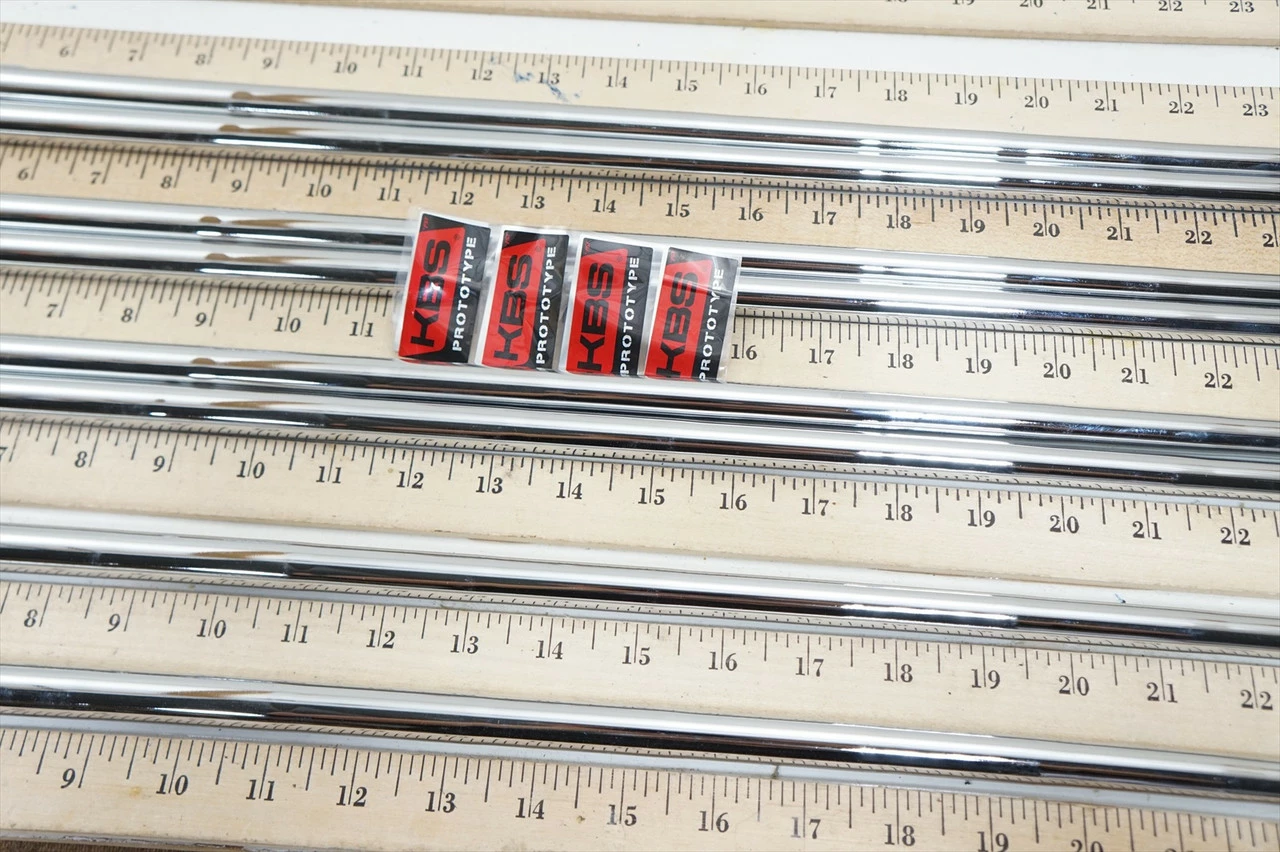 New Kbs $-Taper Prototype 120g Stiff 37.25"-41" 8pc Iron Shaft Set .355 817332