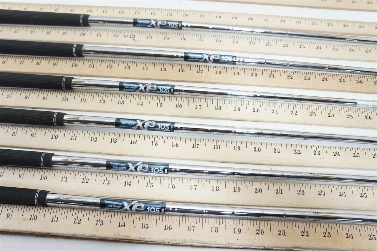 True Temper Xp 105 R300 Regular 34"-36.25" 6pc Iron Shaft Set .355 836418