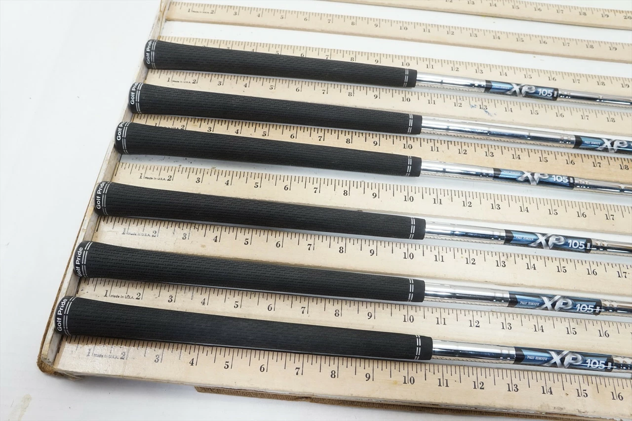 True Temper Xp 105 R300 Regular 34"-36.25" 6pc Iron Shaft Set .355 836418 - Image 2