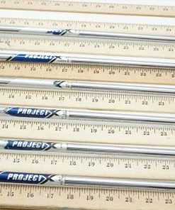 True Temper Blue Label 5.5 115G 34.25"-36.25" Iron Shaft Set Pulls .370 836420