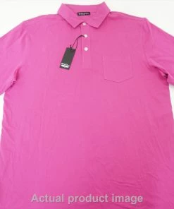 New Straight Down Golf Polo Mens Size Medium CUS Regular 458A 00849118