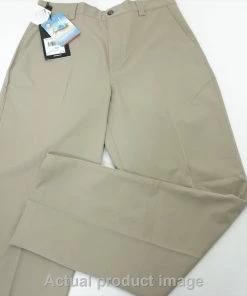 New Adidas Golf MCL FLT FRNT Pants Mens Size 32 32 Khaki Regular 462B 00851030
