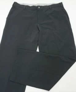 New Adidas Golf Classic Pants Mens Size 36 30 Black Regular 472C 00856420