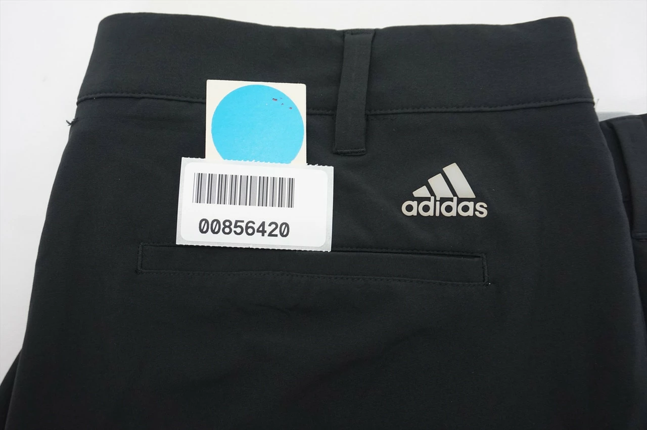 New Adidas Golf Classic Pants Mens Size 36 30 Black Regular 472C 00856420 - Image 5
