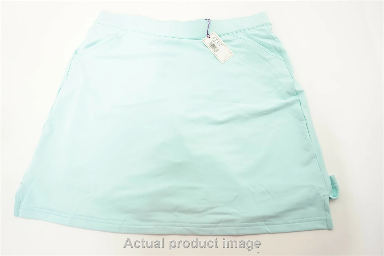 New Peter Millar Golf Solid Sport Skirt Womens Size Small Agave 473A 00856454