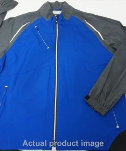 FootJoy Golf DryJoys Select Jacket Mens Size Large Blue/Grey/White 489A 860966