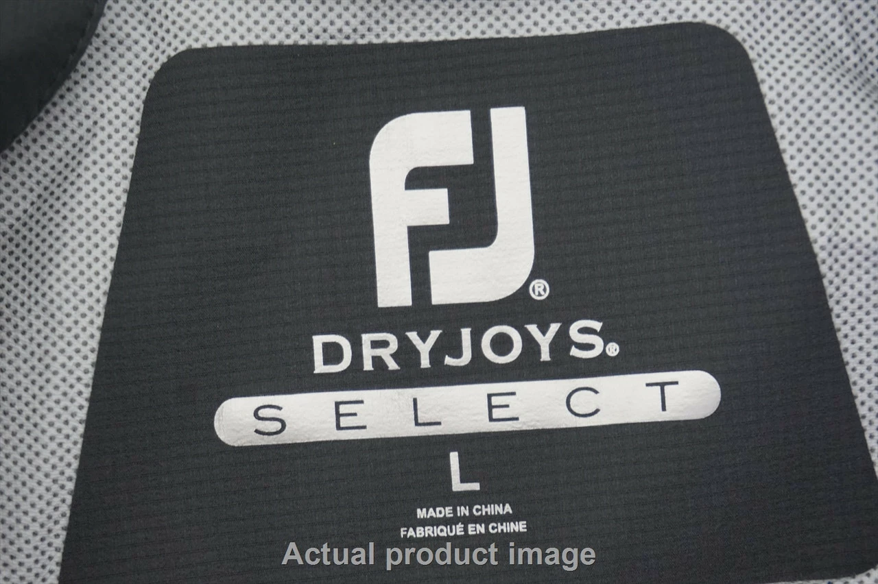 FootJoy Golf DryJoys Select Jacket Mens Size Large Blue/Grey/White 489A 860966 - Image 2