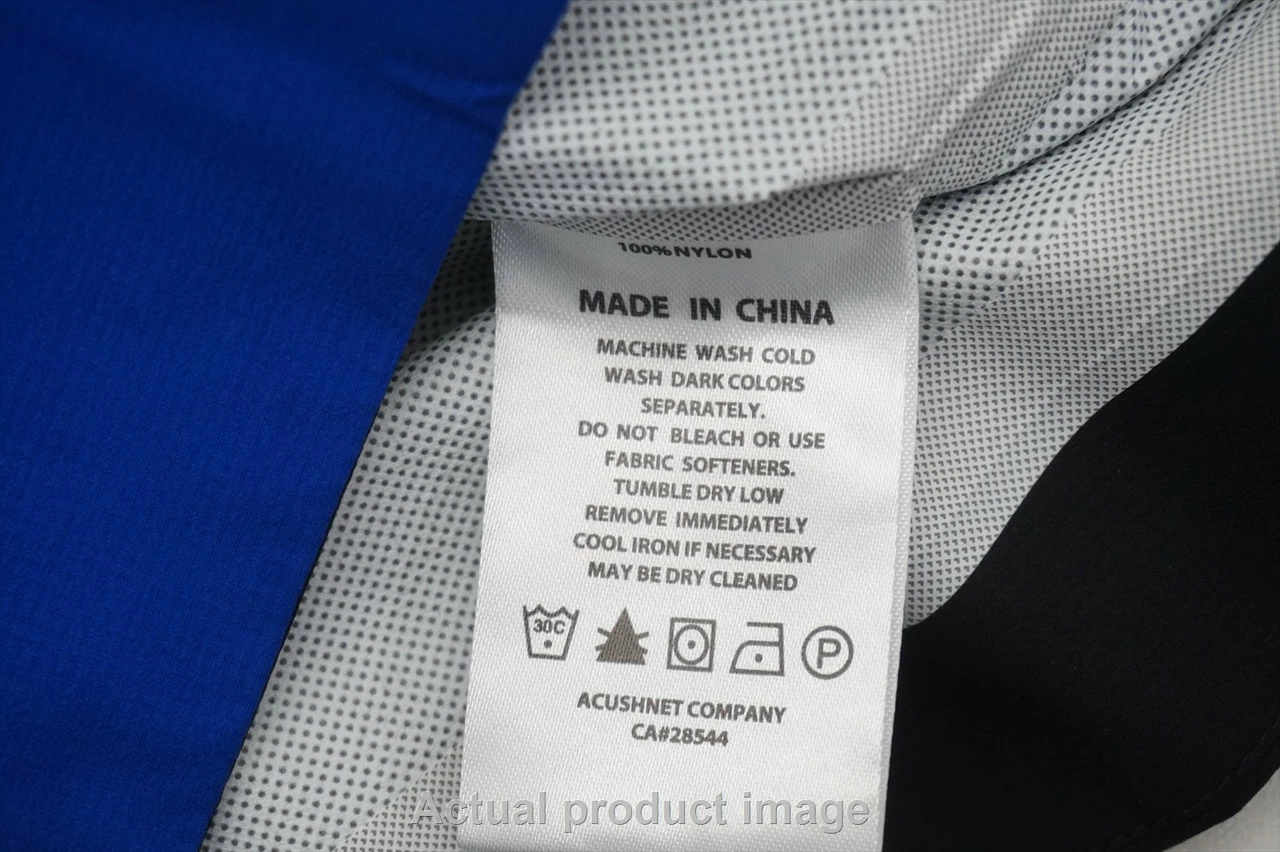 FootJoy Golf DryJoys Select Jacket Mens Size Large Blue/Grey/White 489A 860966 - Image 4