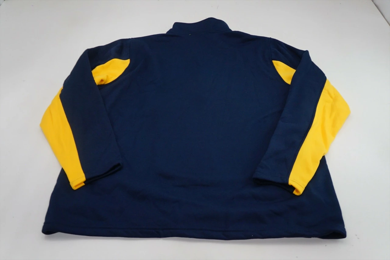 New Gear Golf Michigan W/Logo Sweater Mens Size XL Navy/Yellow 493C 00861659 - Image 2