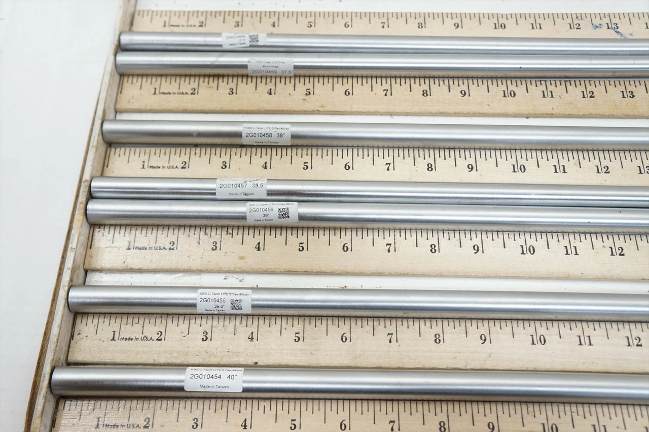 Kbs C-Taper Lite 110g Stiff 37.25"-40" 7pc Iron Shaft Set .355 00866713 - Image 2