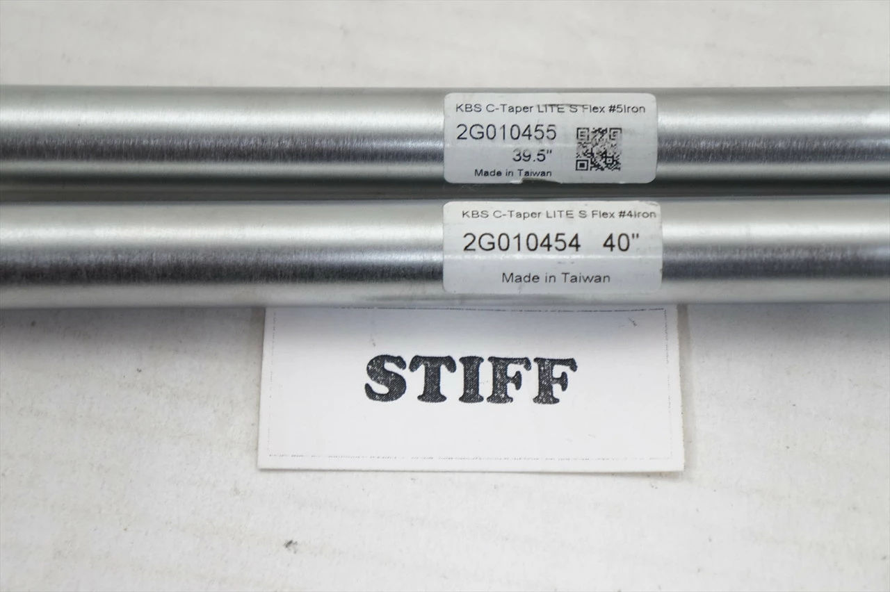 Kbs C-Taper Lite 110g Stiff 37.25"-40" 7pc Iron Shaft Set .355 00866713 - Image 4