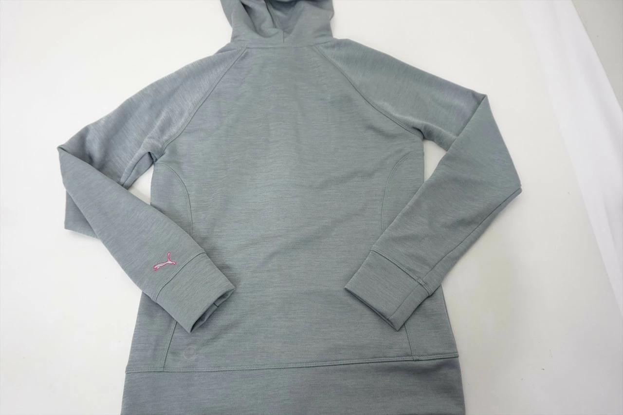 New Puma Golf PWRWARM Jacket Womens Size Small Grey Regular 511B 00869452 - Image 3