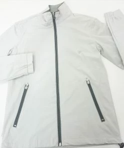 New Linksoul Golf Full Zip Jacket Womens Size Small White Regular 511B 869454
