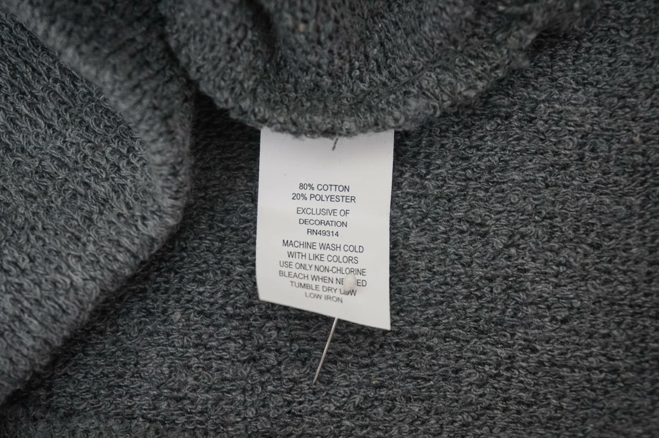 New Gear Golf 1/4Zip Sweater Pullover Mens Size XL Grey W/Logo 525A 00875339 - Image 4