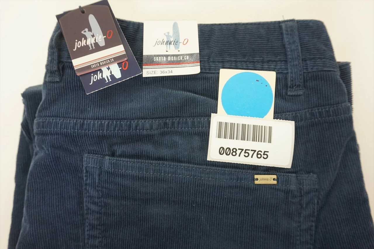 New Johnnie-O Golf Ramsey Pants Mens Size 36 34 High Tide 525A 00875765 - Image 5