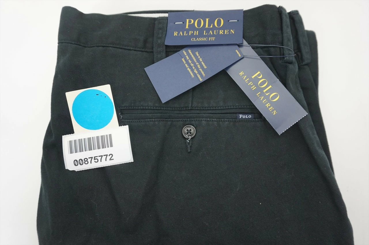 New Ralph Lauren Polo Golf Range Fit Pants Mens W38/L 32 Polo Black 526A 875772 - Image 5