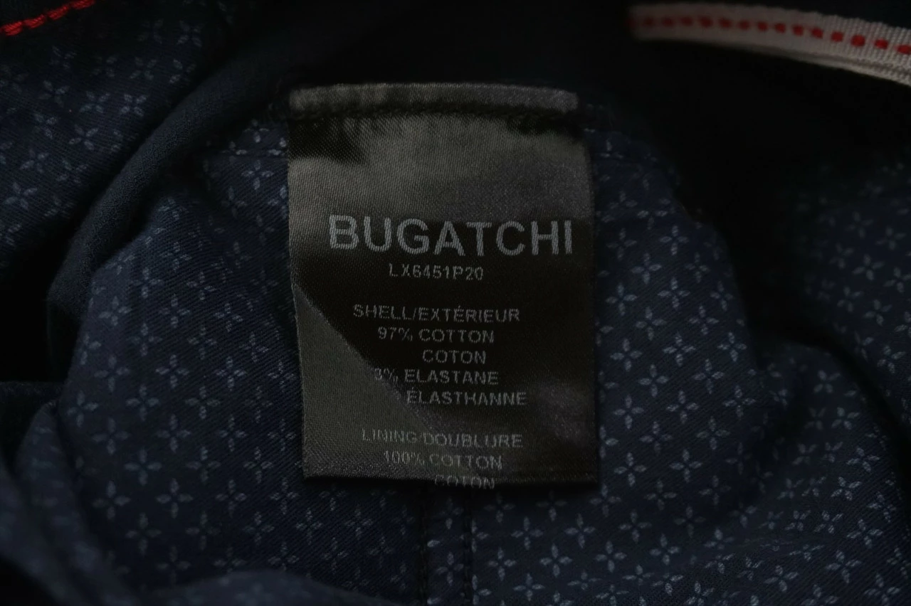 New Bugatchi Golf 5 Pocket Pants Mens Size 33 32 Midnight 527A 00875808 - Image 4