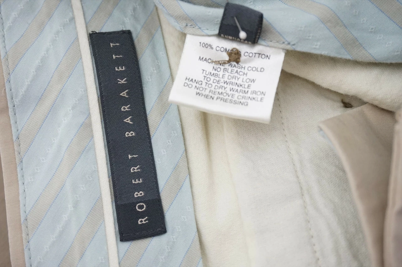 New Robert Barakett Golf Classic Pants Mens Size 40 Khaki 529B 00876639 - Image 4