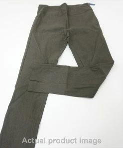 New Elliott Lauren Golf Print Pants Womens Size 2 Grey Regular 533A