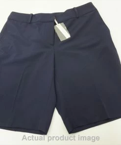 New Fairway & Greene Golf Classic Shorts Womens Size 8 Navy Regular 533A