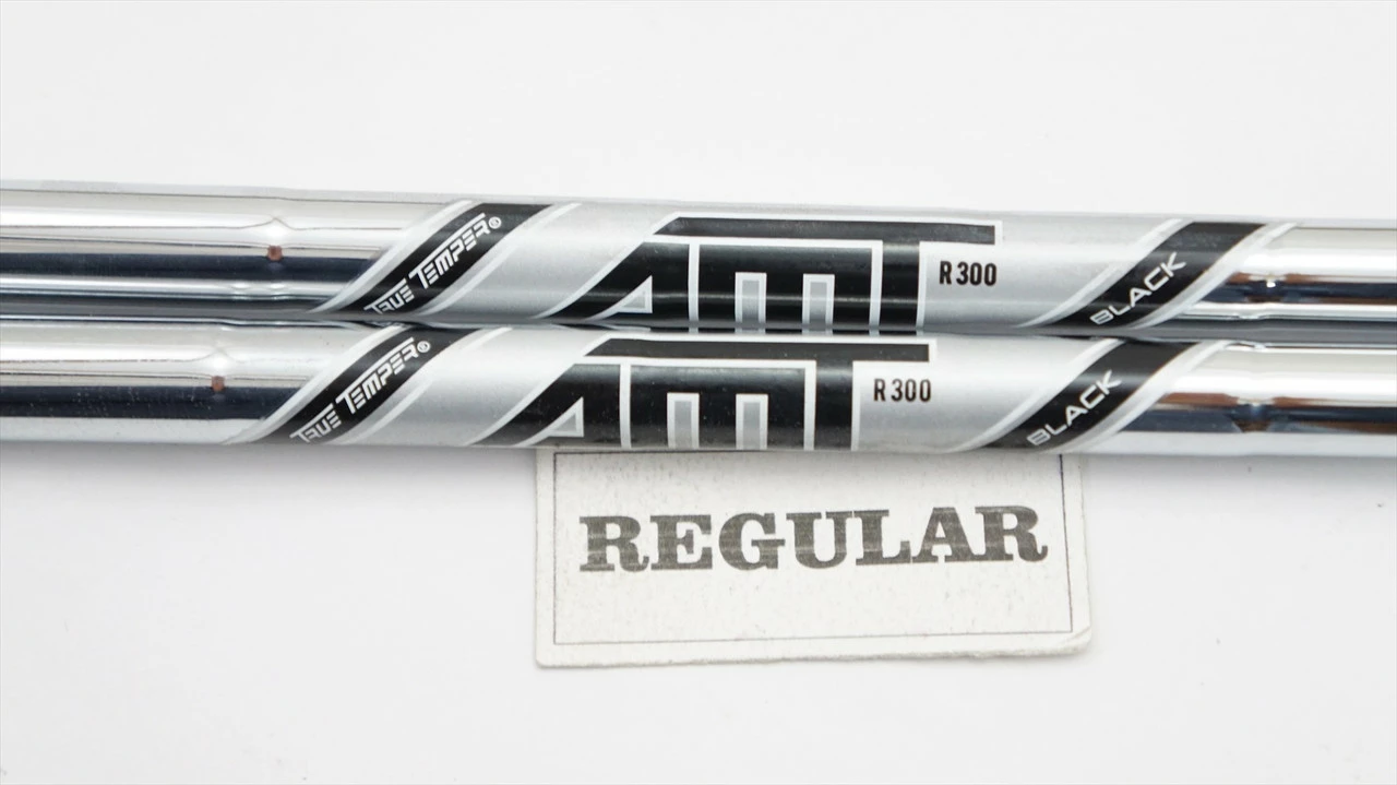 True Temper Dynamic Gold Amt Black R300 34"-36.25" 6p Iron Shaft Set .355 883605 - Image 4