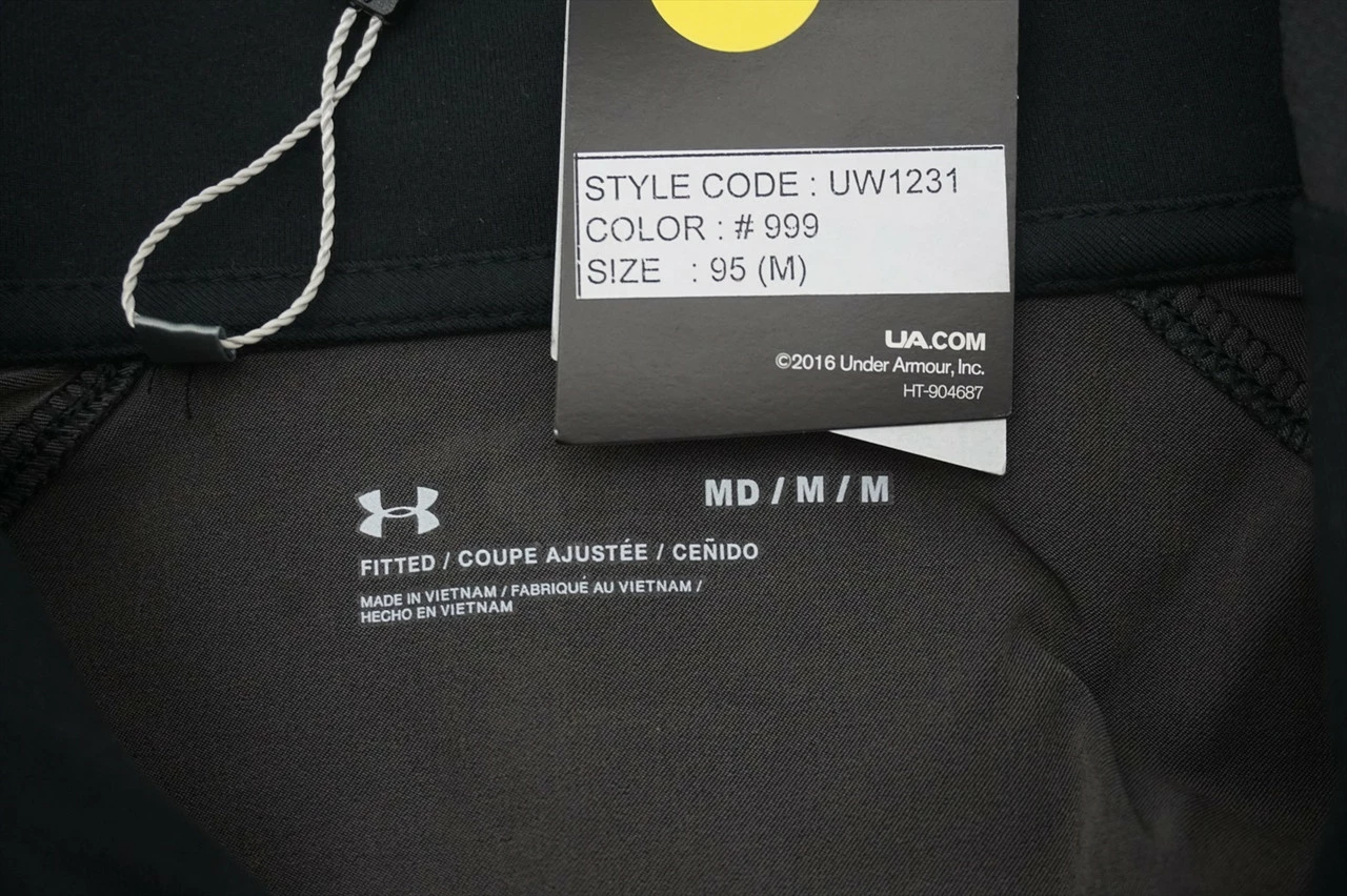 NEW Under Armour Golf Half Zip Pullover Womens Size Medium Black 546A 00887618 - Image 2