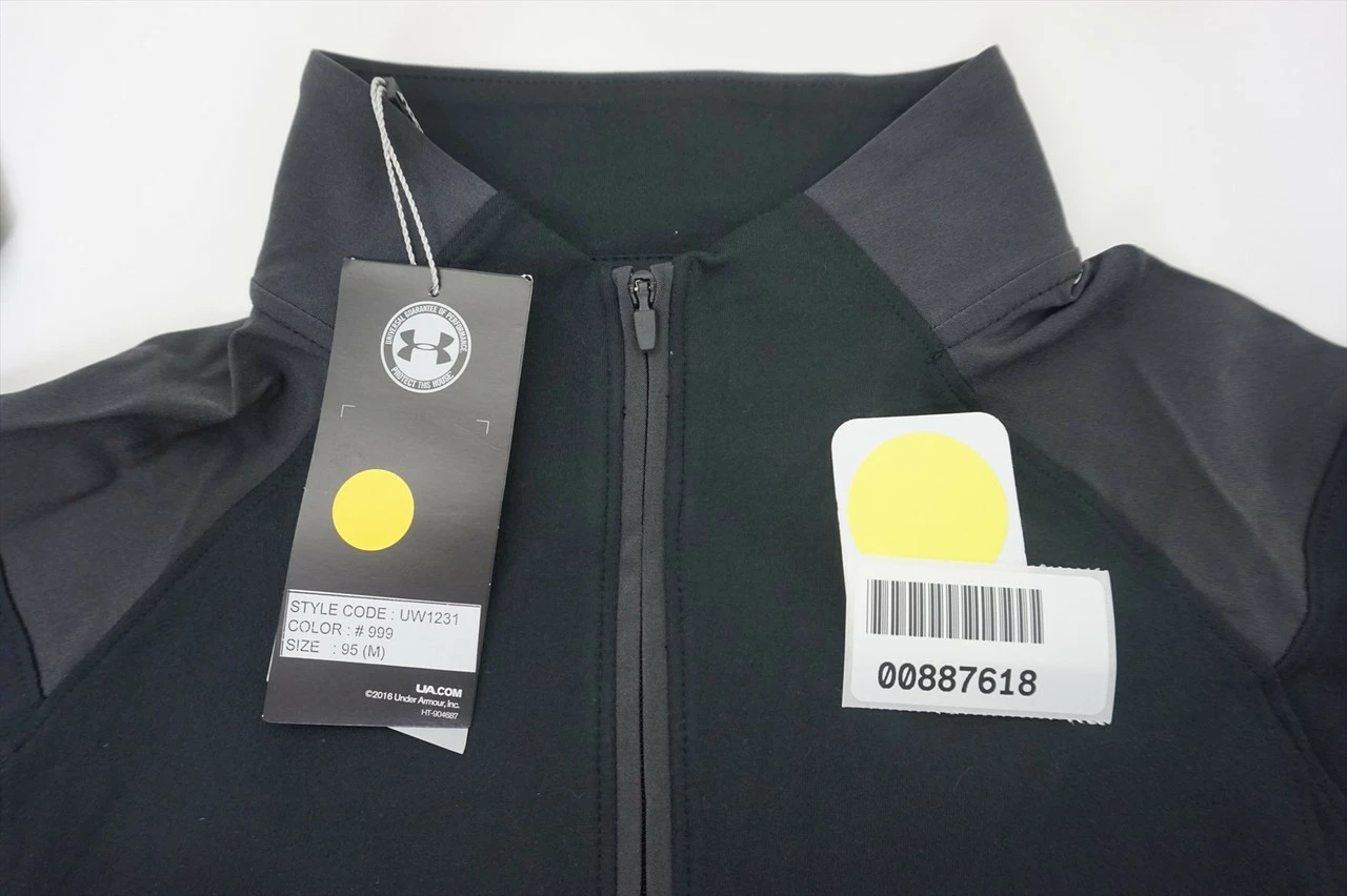 NEW Under Armour Golf Half Zip Pullover Womens Size Medium Black 546A 00887618 - Image 5