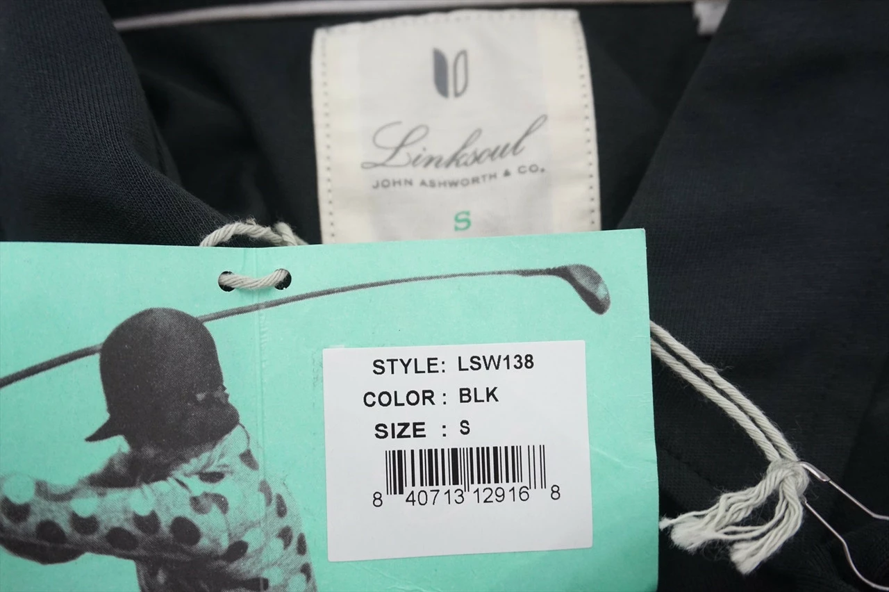 NEW Linksoul Golf Roll Up Long Sleeve Polo Womens Size Small Black 558A 00894427 - Image 2