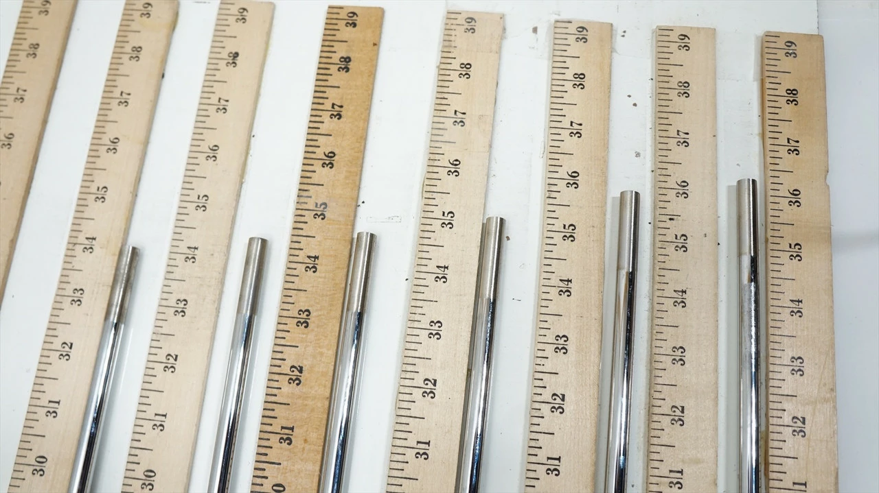 True Temper Dynamic Gold Amt Red R300 34"-36.25" 6pc Iron Shaft Set .355 900684 - Image 3