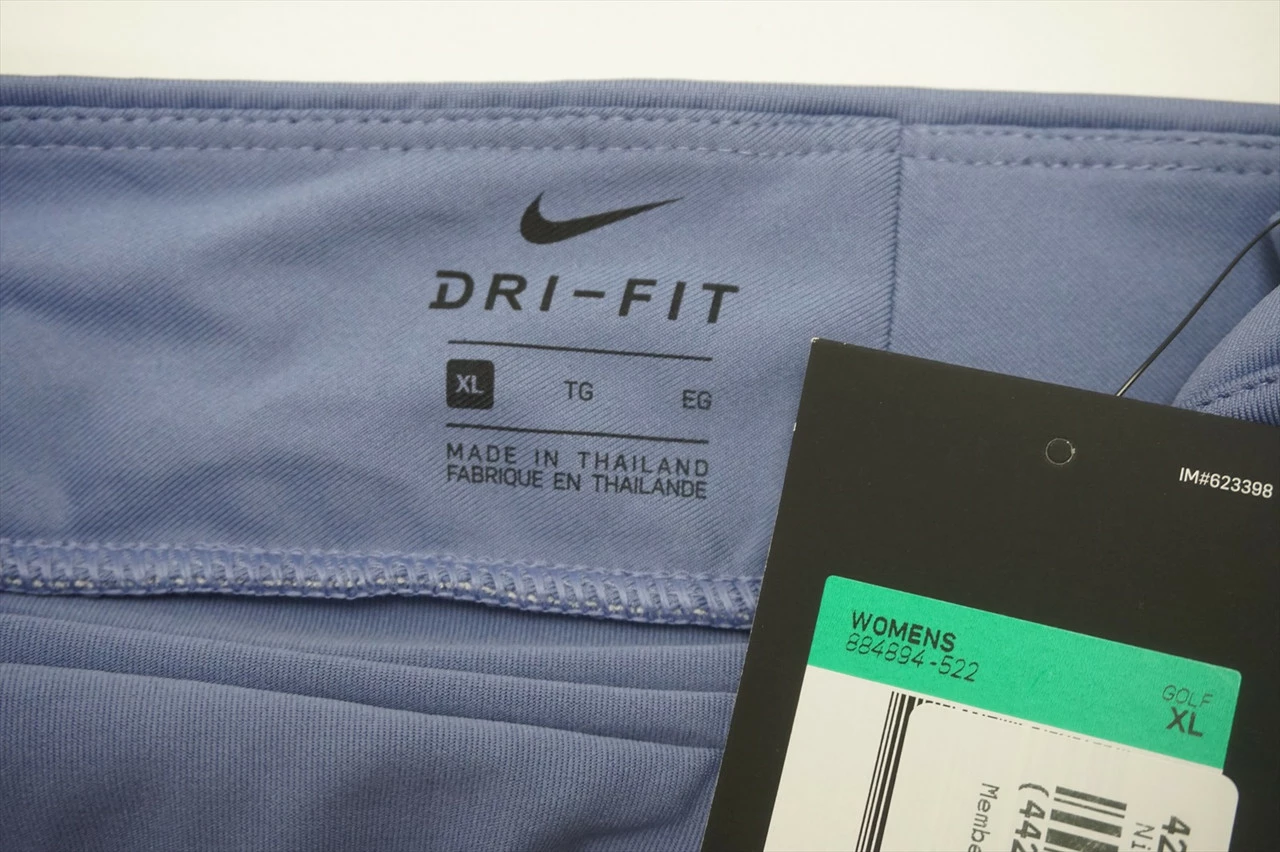NEW Nike Golf Dri-Fit Skort Womens Size XL Blue Regular 574B 00906131 - Image 2