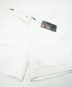 NEW Under Armour Golf Fitted Short Womens Size Large White 585B 00909818