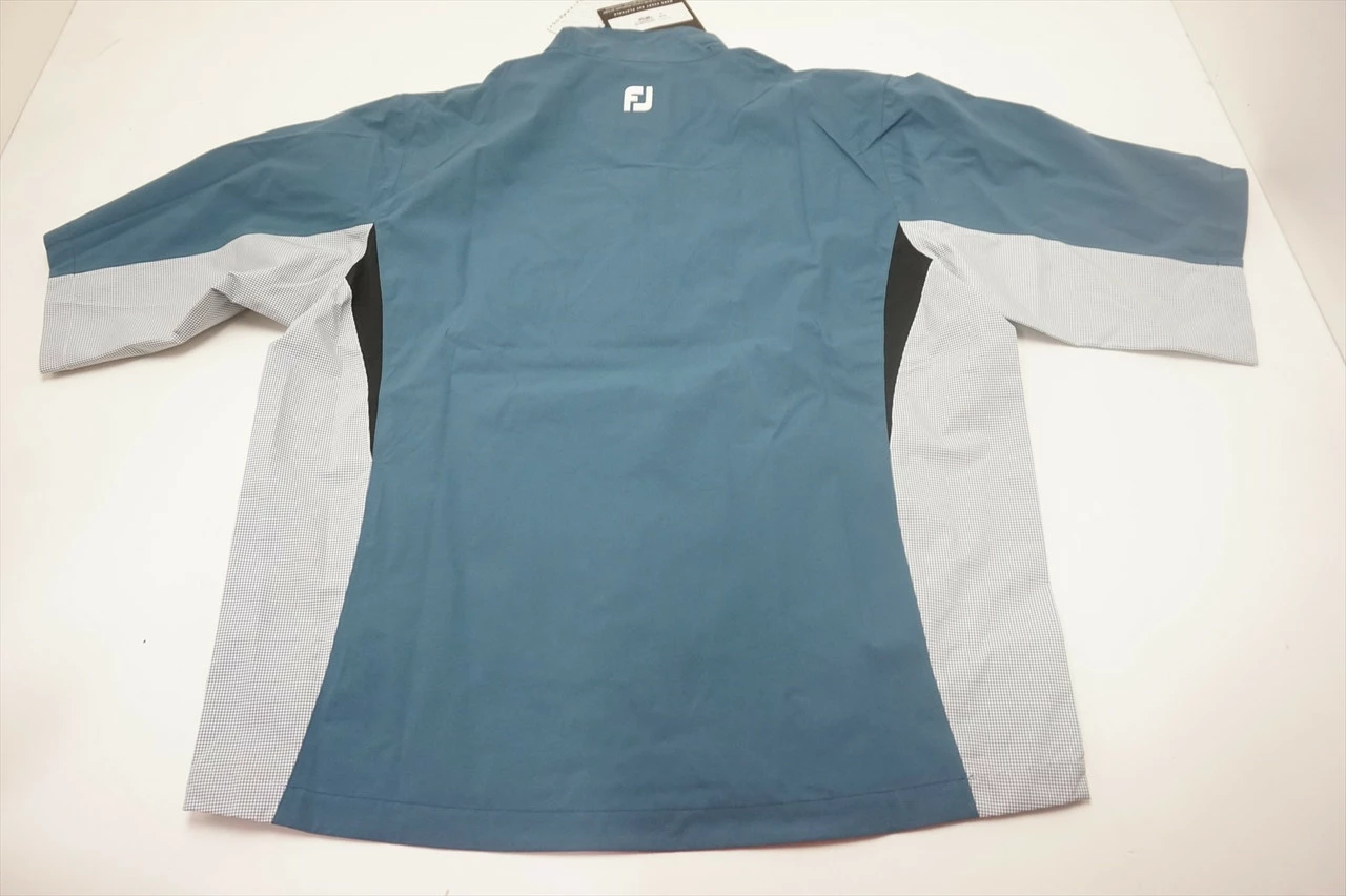 FootJoy Hydrolite SS Rain Rain Jacket Mens Medium Petrol Blue/White 586A 909827 - Image 3