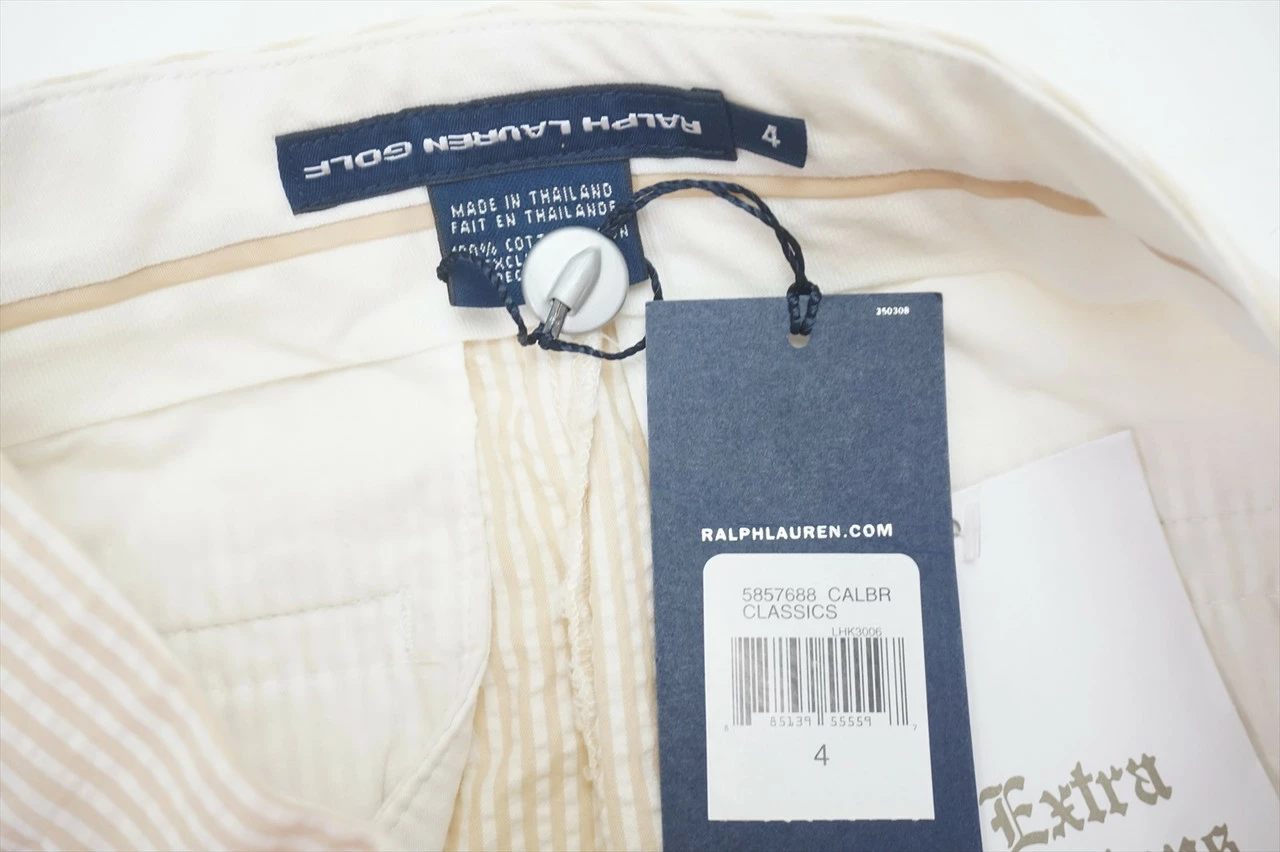 NEW Ralph Lauren Polo Golf Golf Classics Shorts Womens 4 Calbr 614A 00923801 - Image 2