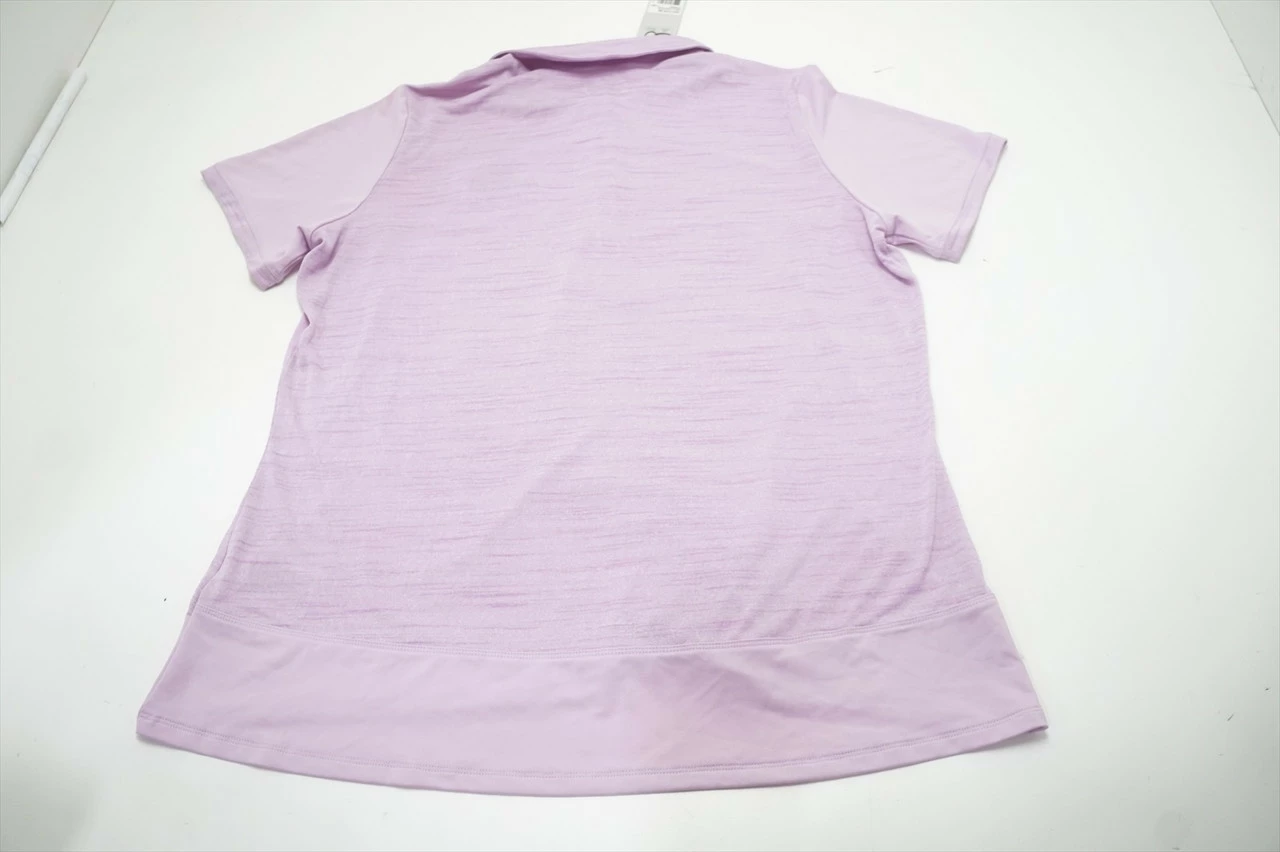 NEW Adidas Golf ADV HTR Polo Womens Size XL Pink RegularW/Logo 624A 00928150 - Image 3