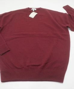 Peter Millar Crown Comfort Cashmere Sweater Mens Medium Cinnamon V-Neck 630A