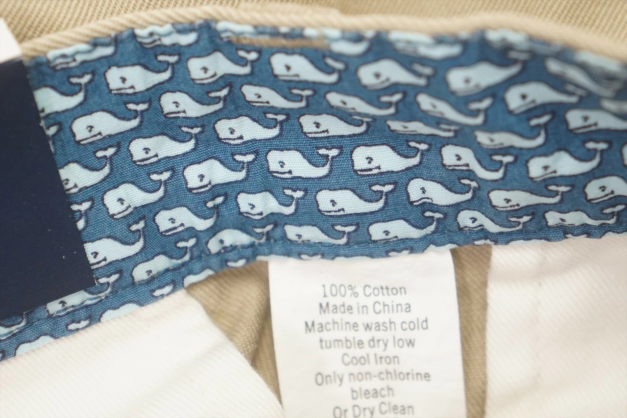 NEW Vineyard Vines Golf Club Shorts Boys Size 12 Khaki Regular 634A 00934079 - Image 4