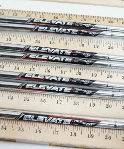True Temper Elevate Tour 112G Regular 35"-38" 7pc Iron Shaft Set .355T 934275