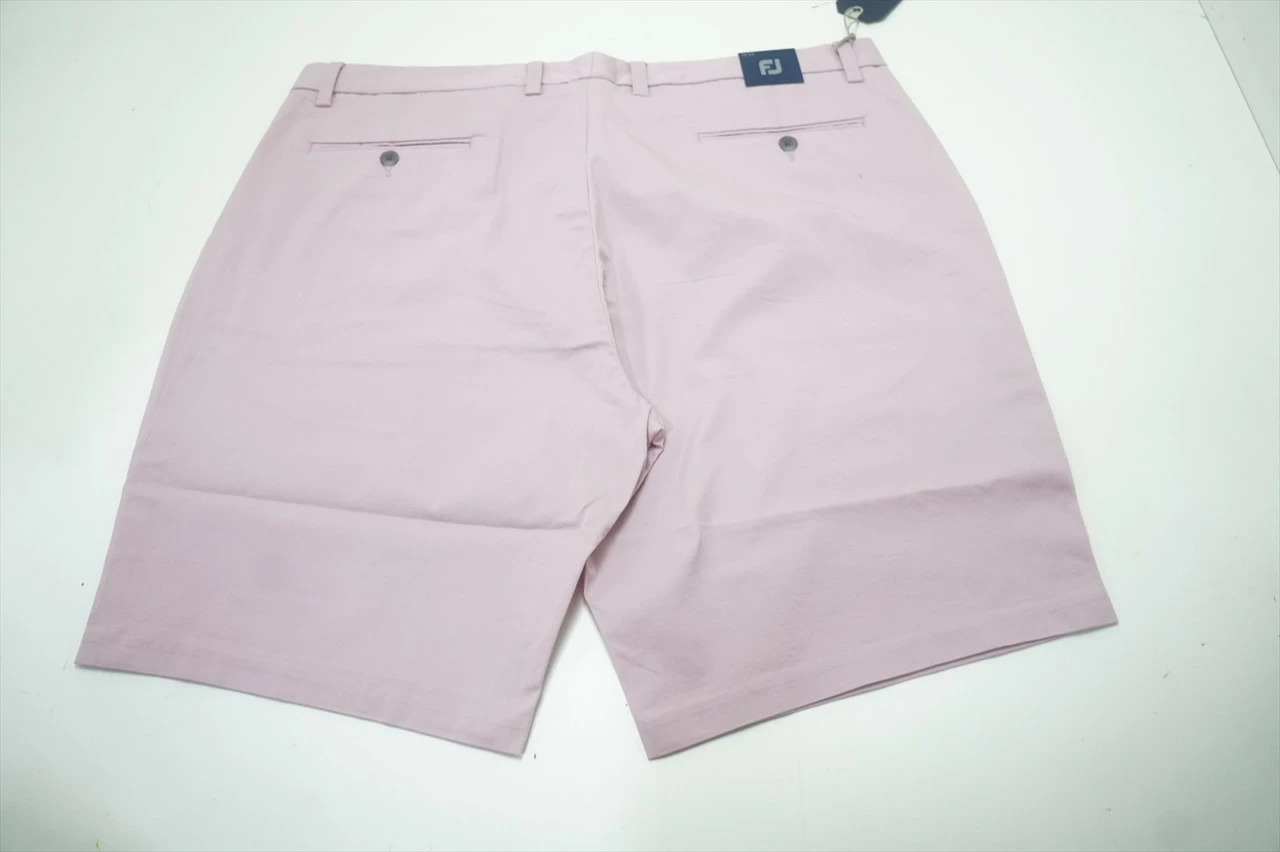 FootJoy 1857 Golf Sueded Cotton Twill Shorts Mens Waist 42 Dusty Lilac 638A - Image 3