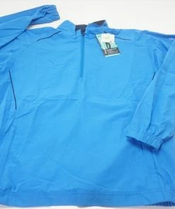 New Page & Tuttle Golf Wind-Water Resistant LS Rain Jacket Mens Large CER 639A