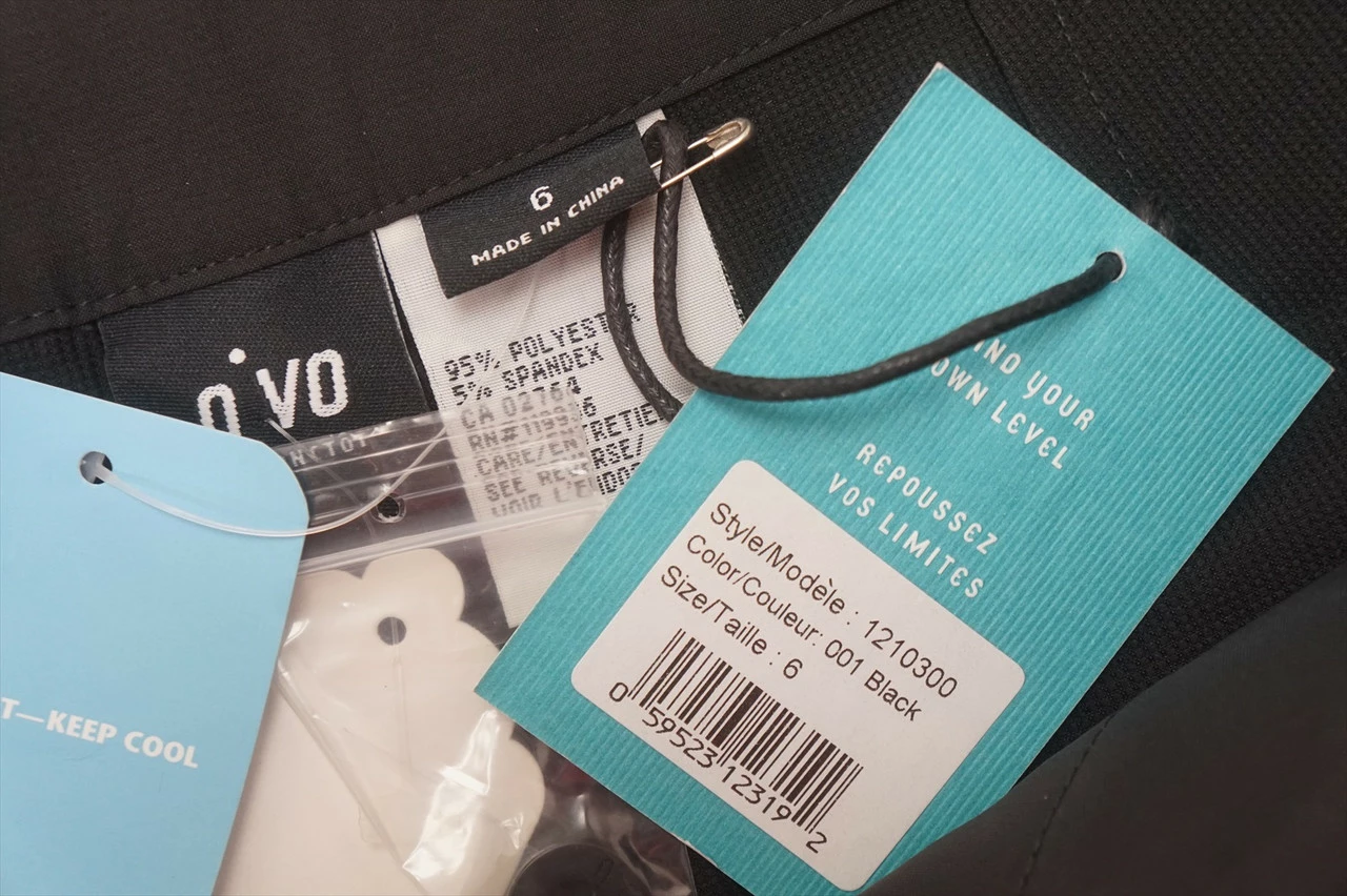 NEW Nivo Sport Golf Classic Shorts Womens Size 6 Black Regular 645B 00938508 - Image 2