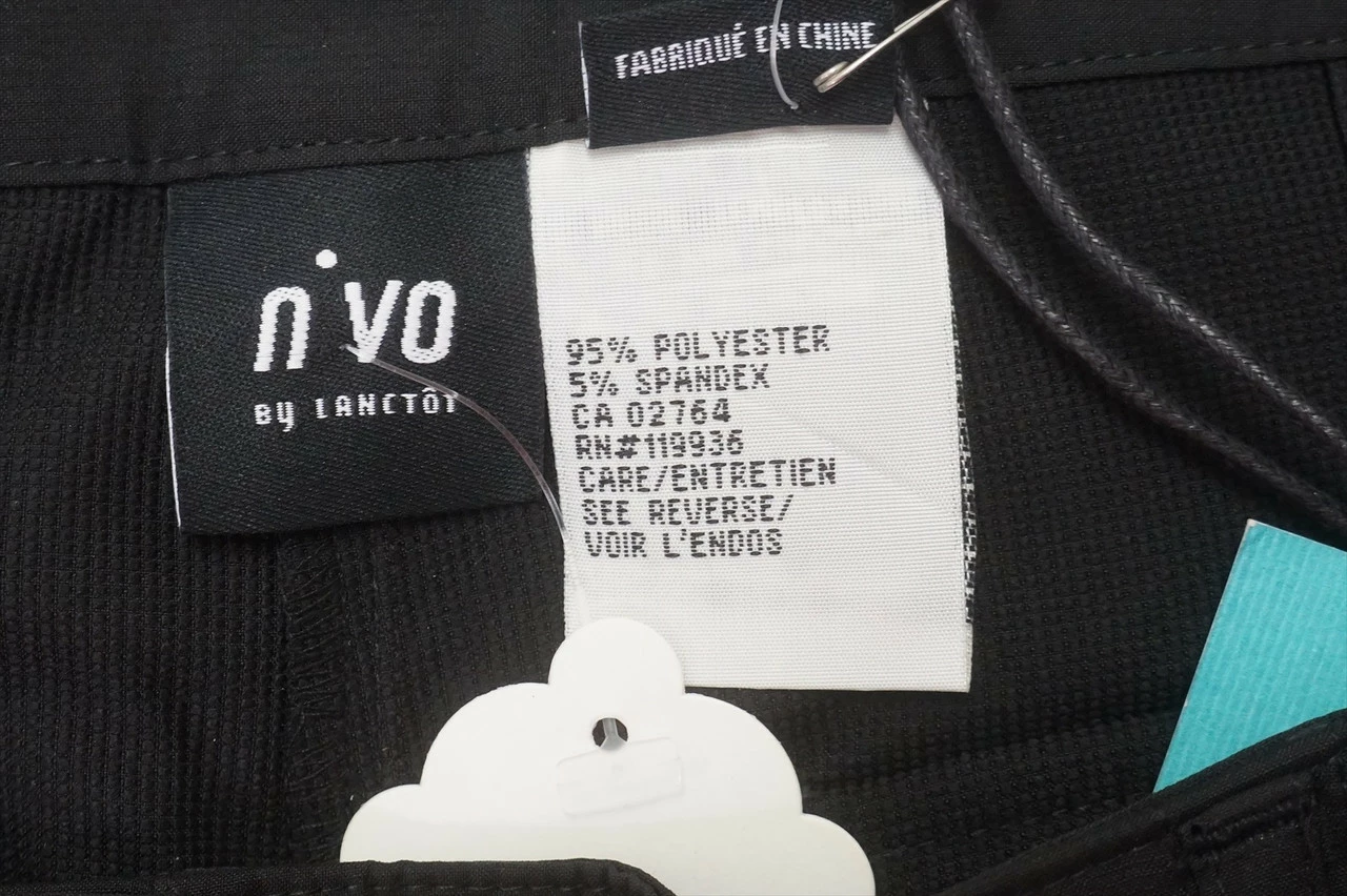 NEW Nivo Sport Golf Classic Shorts Womens Size 6 Black Regular 645B 00938508 - Image 4