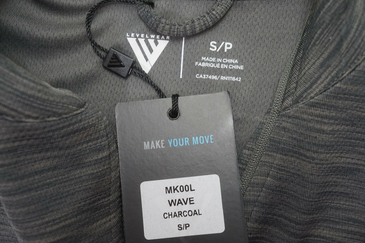 NEW Level Wear Golf Wave Pullover Womens Size Small Charcoal 648A 00939464 - Image 2